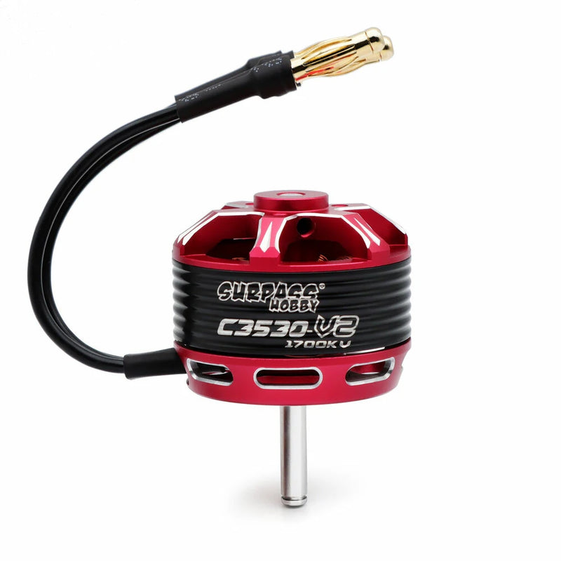 SURPASS-HOBBY C35 Series V2 C3530 1100KV/ 1400KV/ 1700KV Outrunner Brushless Motor 2-4S for RC Airplane