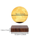 Magnetic Levitation Globe LED Moon Floating Romantic Lamp Suspended 3D Moon Lamp Rotating Globe Bedside Lamp