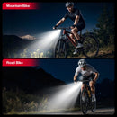 LAOTIE BU08 Wireless Remote Hoisting Bicycle Headlight 1530 Lumens Lifting Front Head Lamp 4000mAh USB Rechargeable Aluminum Alloy for Road MTB Mountain Bike