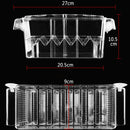 10.6inch Aquarium Tank Transparent Fish Breeding Isolation Incubator Fish Hatchery