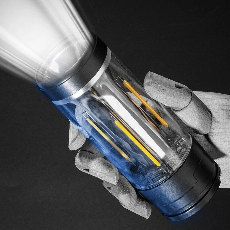 Outdoor Lighting LED Camping Light Multifunctional USB Charging Solar Tent Light Hunging Stand Lamp Lantern