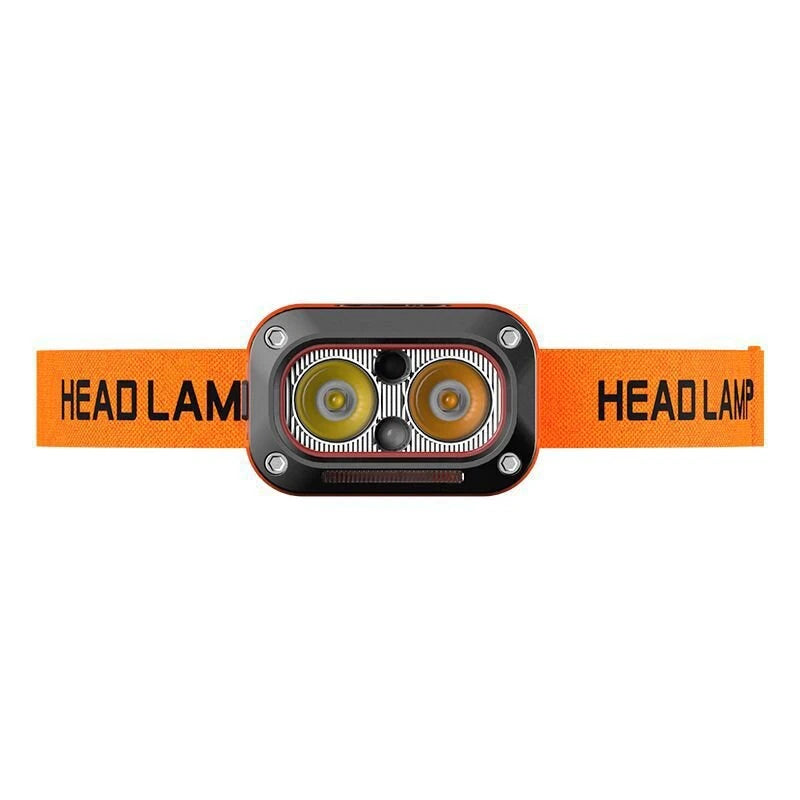 3 Light Source Sensors Headlamp Lightweight Portable Head Lamps Super Bright Outdoor Night Running Fishing Working LED Lighting Headlights
