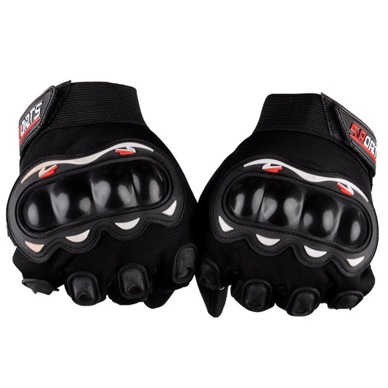 XANES Motorcycle Gloves Breathable Full Finger Racing Hard Shell Gloves Outdoor Sports Protection Riding Cross Dirt Bike Gloves