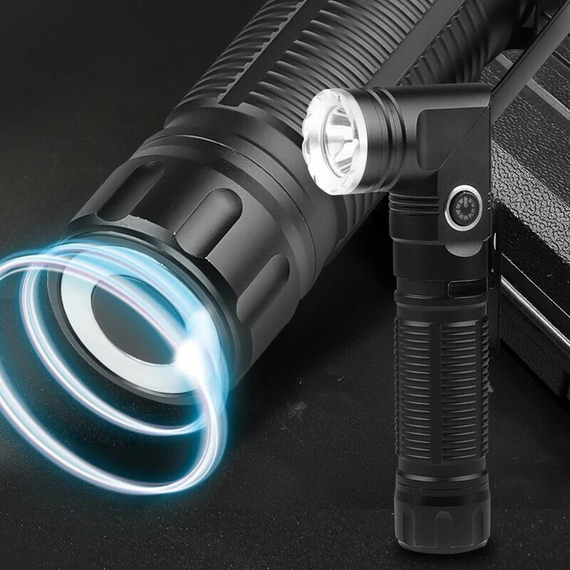 W373 XPG Super Bright LED Headlamp Type-C USB Rechargeable Portable Strong Outdoor Lighting Headlight L-shape Flashlight with Magnet