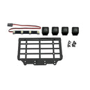 Upgraded Metal Luggage Rack with Light For MN82 1/12 RC Spare Parts