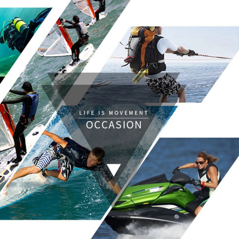 DIVE&SAIL 3mm Black Neoprene Patchwork Diving Gloves Warm Swimming Gloves For Couples Snorkeling Spearfishing Hunting Diving