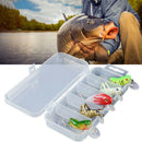5pcs Topwater Minnow Fishing Lures Simulated Grasshopper Fishing Lure With Hook Mini Cricket Locust Top Water ArtificialBait