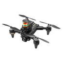 XKJ K22 MAX One-Key Launch Flying Disk WiFi FPV with HD Dual Camera Servo Gimbal Colorful LED Light Brushless Foldable RC Drone Quadcopter RTF
