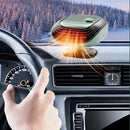 IPRee 2 in 1 120W Winter Fast Heating Car Heater 12V  Electric Fan Windshield Defogging Cooling for Truck RV SUV Travel Camper