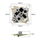 25.5 x25.5mm FLYWOO GOKU F405 ERVT 1S ELRS Flight Controller 5V BEC & 5A 5in1 ESC Built-in 400mw VTX for RC FPV Racing Drone