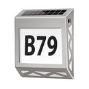 Solar Light Door Number Light Outdoor Digital Light Waterproof LED Indicator Light Home Entrance Courtyard Wall Light