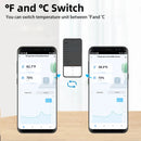 Tuya WiFi Indoor Smart Temperature Humidity Sensor Hygrometer Battery Powered APP Monitoring For Alexa Google Home Voice