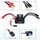SURPASS HOBBY M2838 All Black Waterproof Brushless Motor W/ M35A Waterproof ESC Set 3.5 Connector for 1/16 Model RC Car Parts