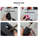 Toaiot Heat Insert Nut Iron Tip Hot Melt Heat Set Insert Tool Soldering Iron Tip 3D Printing Modify Finishing Brass Thread Embed