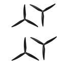 2 Pairs / 4 Pairs Gemfan 1045 10 Inch 3-Blade Propeller 5mm Hole Glass Fiber Nylon for 3214 800KV Motor RC FPV Racing Drone