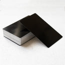 Laser Engraving Blank Aluminum Sheets 86x54x021mm Smooth Surface for Business Cards Gift Cards DIY Projects