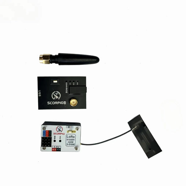 SCORPIO 2nd-Gen Wireless Head Tracker, Compatible with XF Gimbal & Ordinary 3D-Printed Gimbal, Standalone Usable