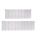 8/10 Plates Camping Gas Stove Folding Burner Wind Shield Aluminum Alloy Windproof Screen for Outdoor Camping Picnic Cooking