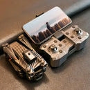 XKJ K9MAX Three Camera WiFi FPV with 4K 3 Lens Electric Adjustment 360 Obstacle Avoidance Optical Flow Positioning Foldable RC Drone Quadcopter RTF