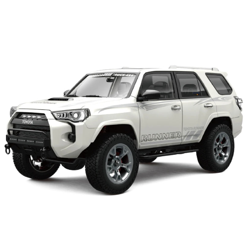 HG TRASPED HG4-209 RTR 1/18 2.4G 4WD RC Car for TOYOTA 4RUNNER Simulated Sound Exhaust System LED Light Vehicles Models Toys