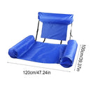 PVC Summer Floating Row Swimming Pool Floats Foldable Air Mattresses Bed Beach Water Sports Lounger float Chair Hammock Mat