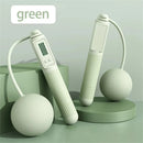 KALOAD Smart Screen Counting Cordless Skipping Rope 60mm Weighted Ball Anti-Skid Handle Silicone Speed Rope Portable Lightweight Unisex Weight for Indoor Outdoor