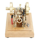 Eachine EM1 Micro ICE Internal Combustion Engine Model Brass Double Piston Complete STEM Engine Science Education Toys Collection Gifts