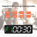 Mini Gym Timer Stopwatch Rechargeable Stopwatch Portable Countdown/up Clock with Magnetic Back for Home Gym Fitness Training