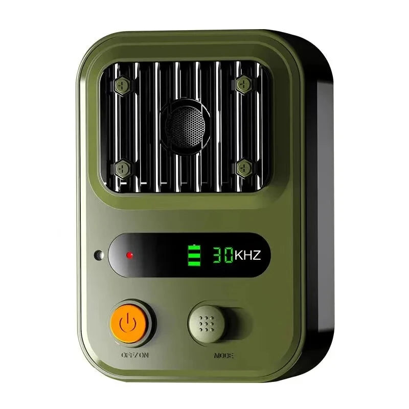 1500mAh Portable Ultrasonic Outdoor Dog Bark Stopper Ultrasonic Barking Stop Device for Dog Noise Prevention Training Device Dog Automatic Driving Device