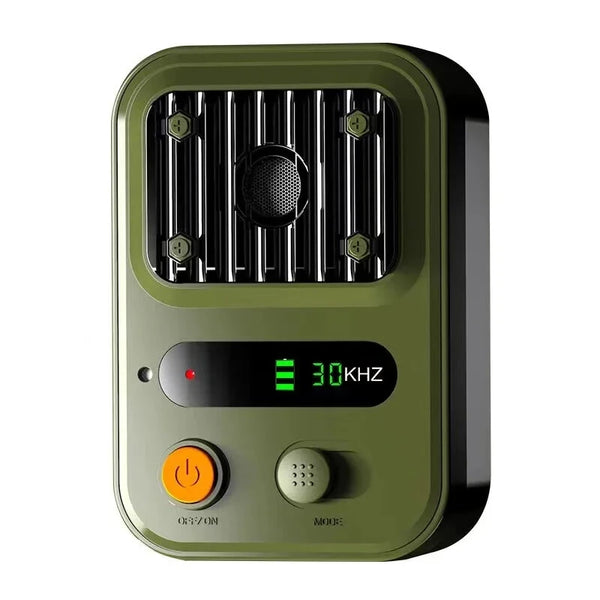 1500mAh Portable Ultrasonic Outdoor Dog Bark Stopper Ultrasonic Barking Stop Device for Dog Noise Prevention Training Device Dog Automatic Driving Device