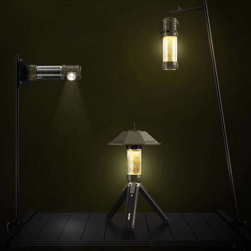 NEXTOOL LP10 500LM Starry Camping Light Portable Ambient Lantern Tents Lamp 2600mah Outdoor Night Hanging Flashlight