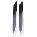 1pair PUDU 350mm Carbon Fiber Main Rotor Blade Propeller For RC Helicopter