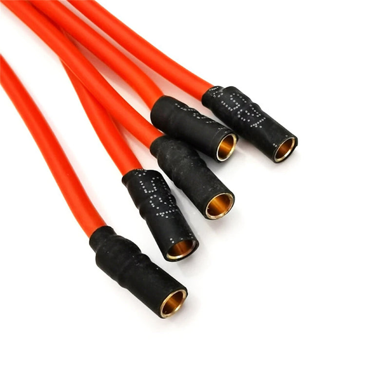 6PCS RC Motor ESC Extension Cable 10CM/25CM with 16AWG Silicone Cable 3.5mm Banana Head For RC Drone Car Toy