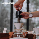 MHW-3BOMBER Coffee Dosing Funnel Aluminum Alloy Blind Shaker Fits 51-54/58mm Handle Espresso Dosing Cup Home Barista Tools