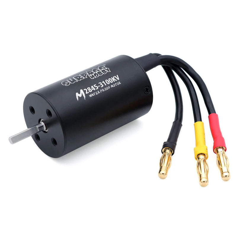 Surpass Hobby M2845 Brushless Waterproof Motor for 1/12 1/14 Off-Road Flat Sports RC Cars Vehicles Models Parts 4400/3800/3100KV