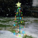 Solar Christmas Outdoor Decoration Christmas Tree Lights Outdoor Christmas Lighting Decorations Christmas Tree Christmas Lighting Garden Solar Fairy LED Lights