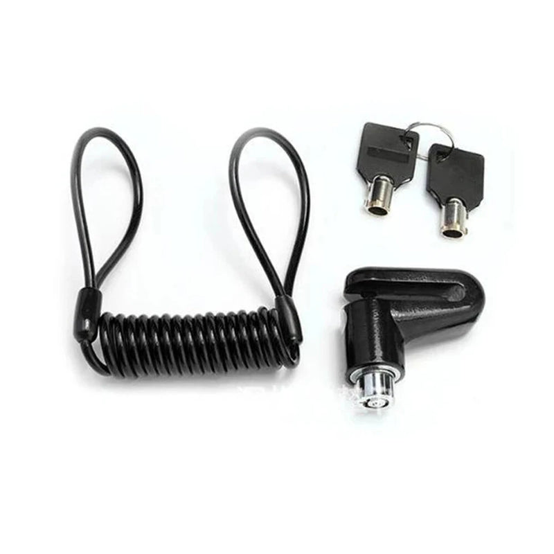 Anti-theft Lock For Electric Scooter Xiaomi Mijia Electric Scooter Electric Bike Disc Brake Lock With Steel Wire Bicycle Mountain Bike Motorcycle Disc lock Safety Theft Protect