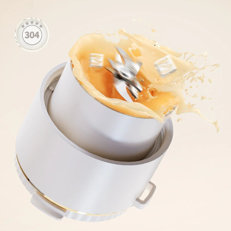 KONKA Mini Electric Fresh Juicer 10 Blades Powerful Crushed Ice Wireless Portable Blender Juice Extractor Bottle Smoothie Mixer