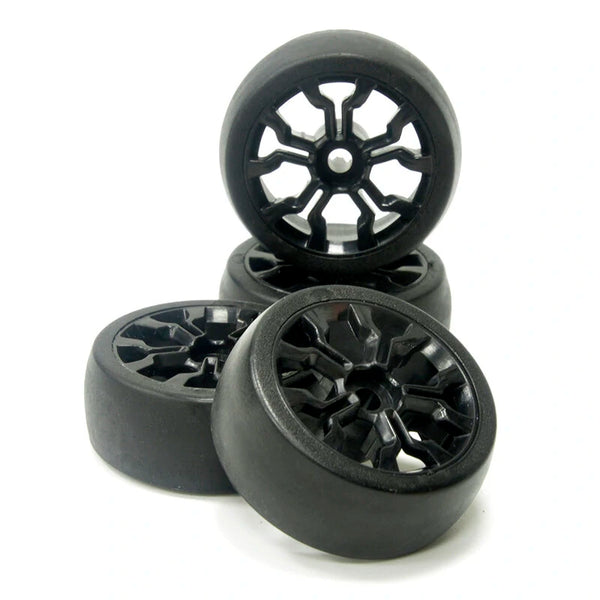 4pcs HBX 2188A 2195 1/18 4WD RC Car Wheel Tire Black 88172 Glod 88173 Parts