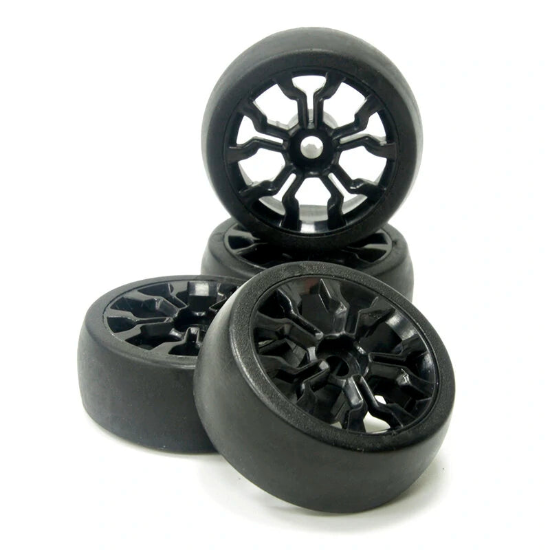 4pcs HBX 2188A 2195 1/18 4WD RC Car Wheel Tire Black 88172 Glod 88173 Parts