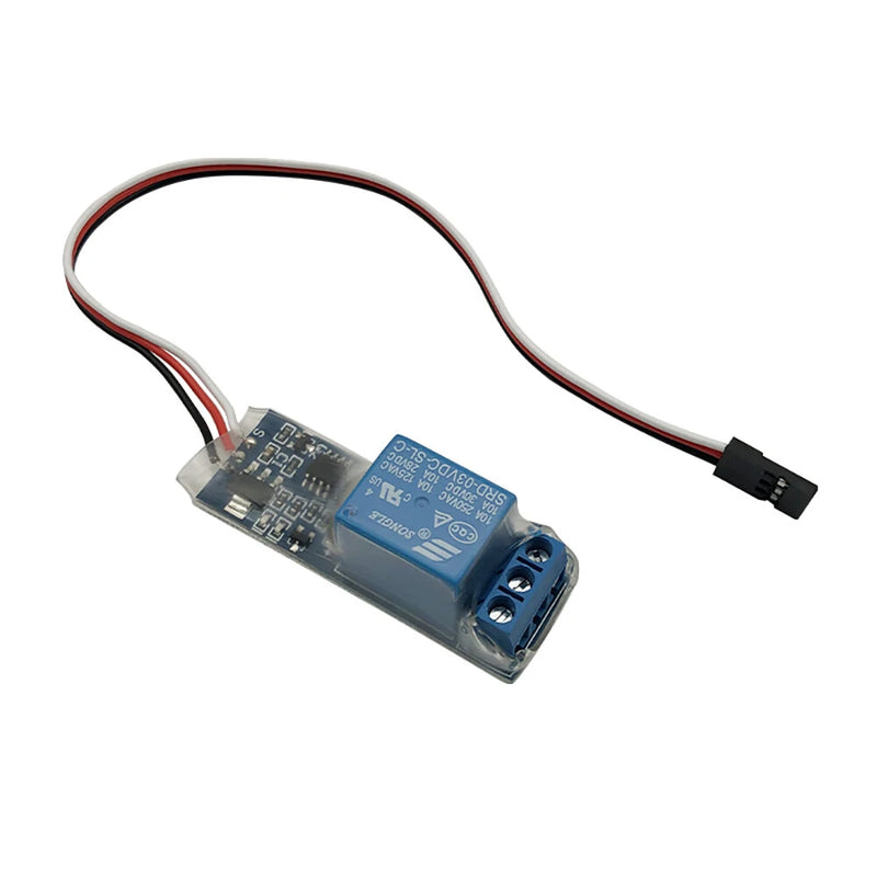 RJX Hobby RC PWM Electronic Relay Switch Navigation Lights Controller Universal K1 Power On-off Switches For Airplane DIY Model