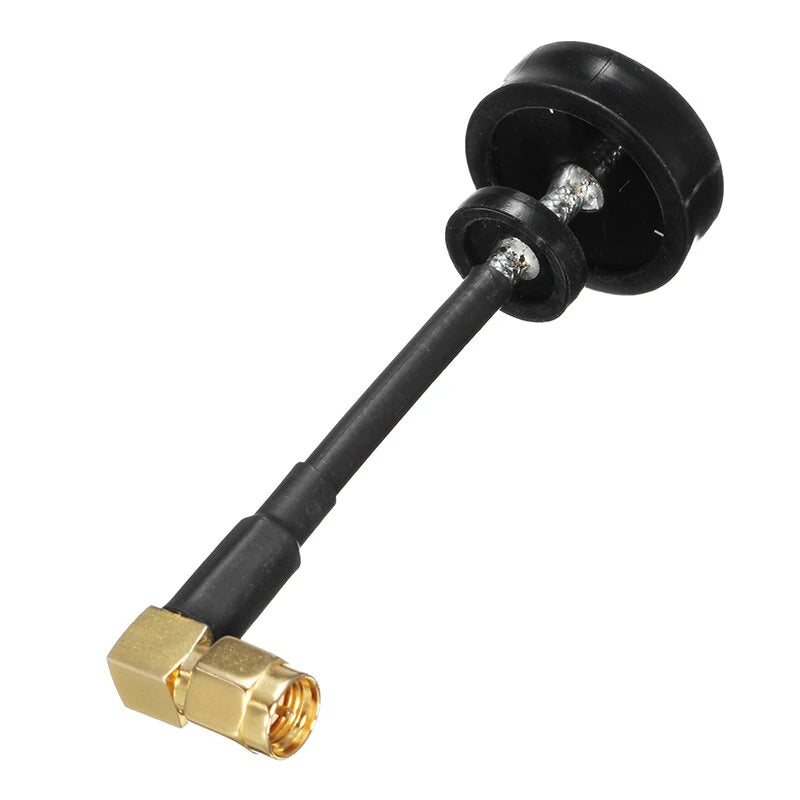 Realacc Pagoda Antenna LHCP Right Angle 5.8G 5dBi 50W Omni FPV Antenna SMA/RP-SMA For RC Drone
