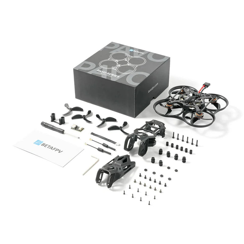 BETAFPV Pavo Pico II HD O4 Pro 80mm 2S Brushless Cinewhoop FPV Racing Drone BNF with F4 20A AIO 1102 14000KV Motors