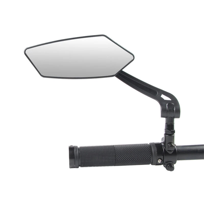 XANES DH005 Bicycle Left Rear View Mirror Wide Range High-Definition Rear View Mirror Cycling Adjustable Bike Mirror for E-bike Scooter Motorcycle
