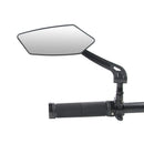 XANES DH005 Bicycle Left Rear View Mirror Wide Range High-Definition Rear View Mirror Cycling Adjustable Bike Mirror for E-bike Scooter Motorcycle