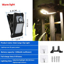 IPRee Multifunctional Solar Clip Light Outdoor Portable Waterproof Sensor Lamp Courtyard Garden Lamp Patio Home Camping Wall Lights