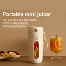 Portable Juicer Blender 350ml With 10 Blades Electric Fruit Juicer USB Charging Lemon Orange Fruit Juicing Cup Smoothie Blender Machine