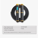 KALOAD 2 In 1 Multifun Jump Rope with Jumps Calorie Digital Countting Weighted Balls / Cordless Non-slip Handles Sports Skipping Rope