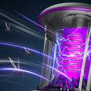 3000V Electric Shock 368UV Mosquito Traps Killer Lamp Electric Fly Trap Silent Electric Fly Catcher Gnat Traps USB Rechargeable Fly Zappers For Outdoor Home