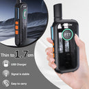 AIRITON AI-T3 Thin Walkie Talkie 1.7cm Easy Carry Pocket Radio Accept UHF400-470MHz USB Charging Long Range Ham Radio